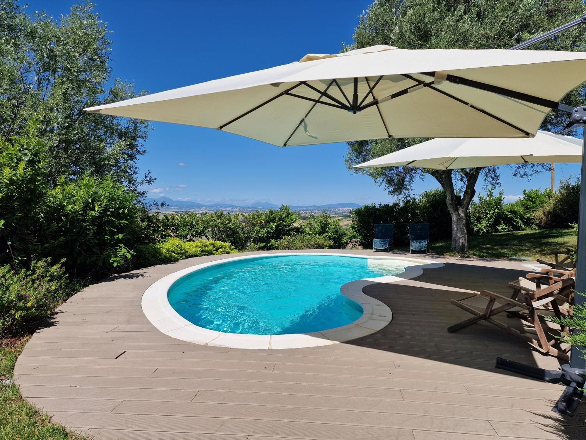 Casali Marchigiani - Ville Vacanza Private Con Piscina Ostra Luaran gambar