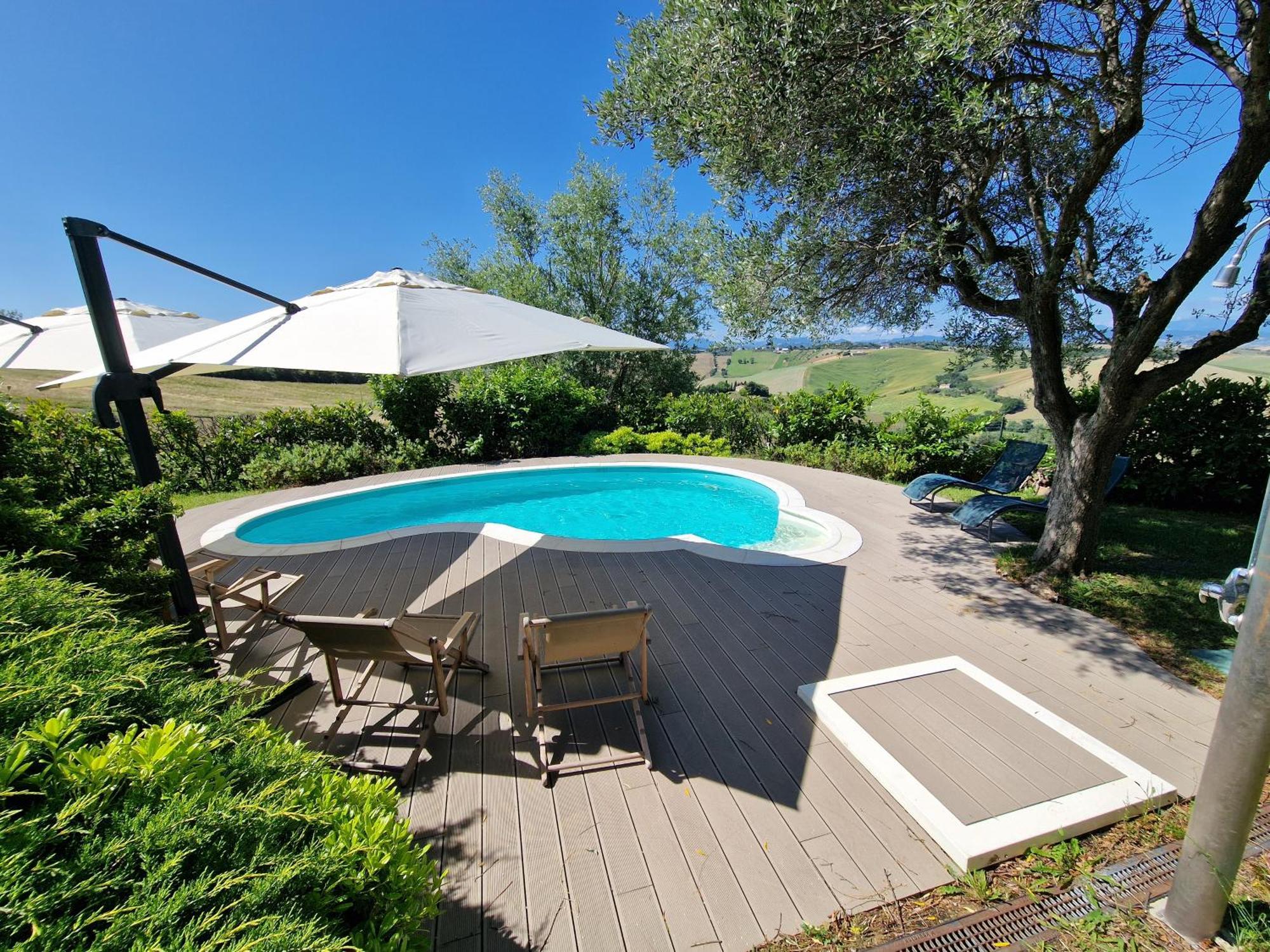 Casali Marchigiani - Ville Vacanza Private Con Piscina Ostra Luaran gambar